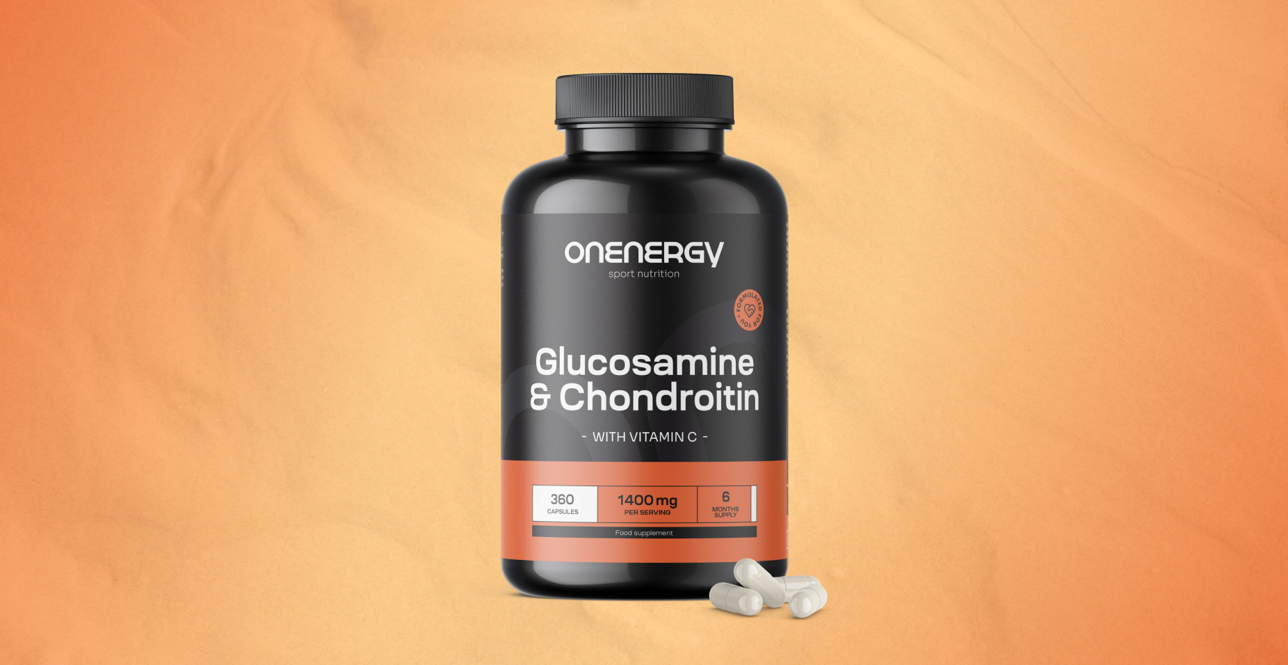 Glukozamina + chondroityna 1400 mg