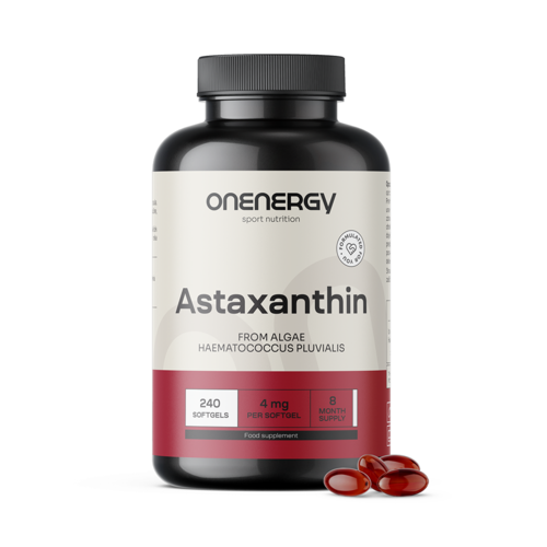Astaksantyna 4 mg, 240 miękkich kapsułek