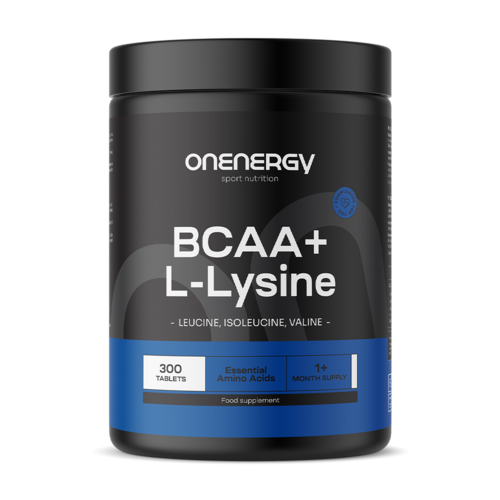 BCAA + L-lizyna, 300 tabletek