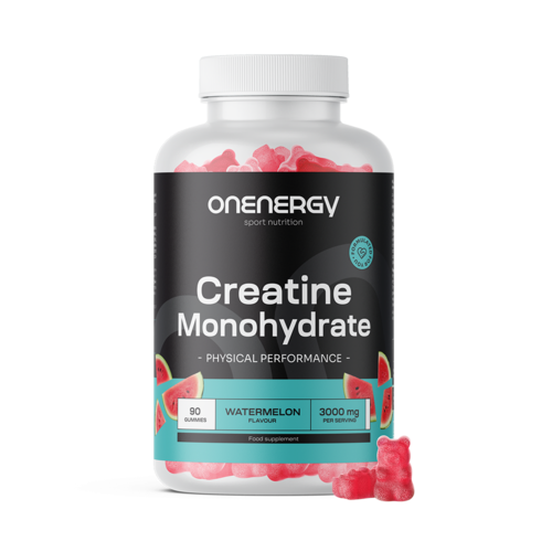 Monohydrat kreatyny 3000 mg – arbuz, 90 żelków