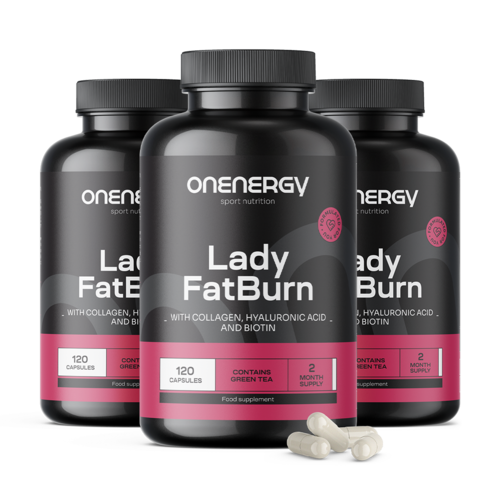 3x Lady FatBurn, razem 360 kapsułek