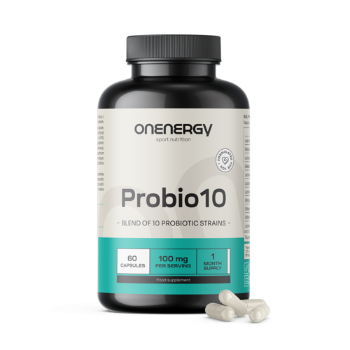 Probio10 – kompleks kultur mikrobiologicznych, 60 kapsułek