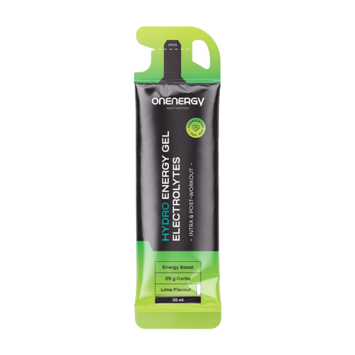 Hydroenergetyczny Żel z Elektrolitami – limonka, 55 ml