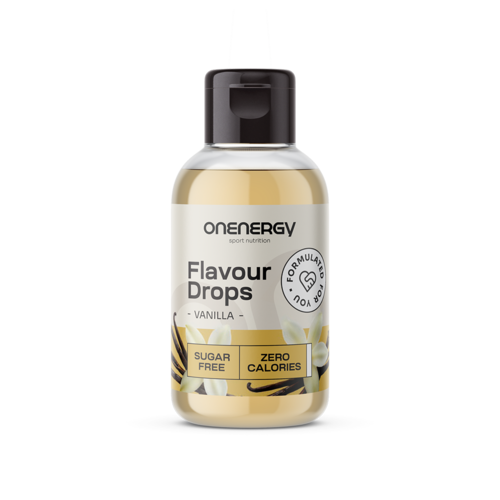 Flavour Drops krople ze słodzikiem – wanilia, 50 ml