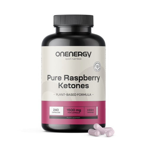 Ketony malinowe 1500 mg, 240 kapsułek